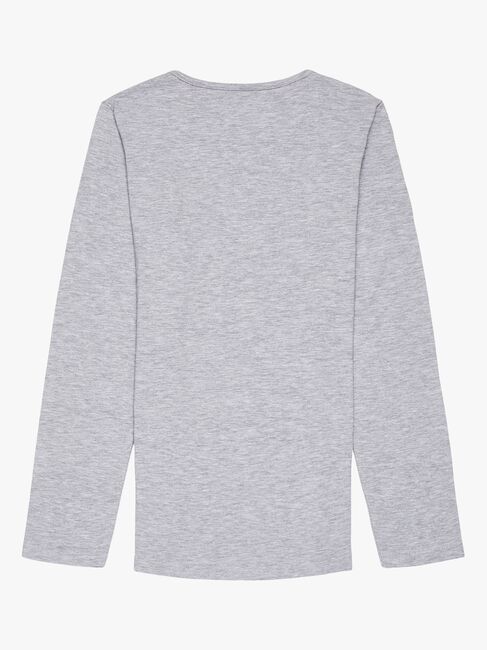 Luca & Lola Fanny Topp 2-pack, Grey Melange/Stripes