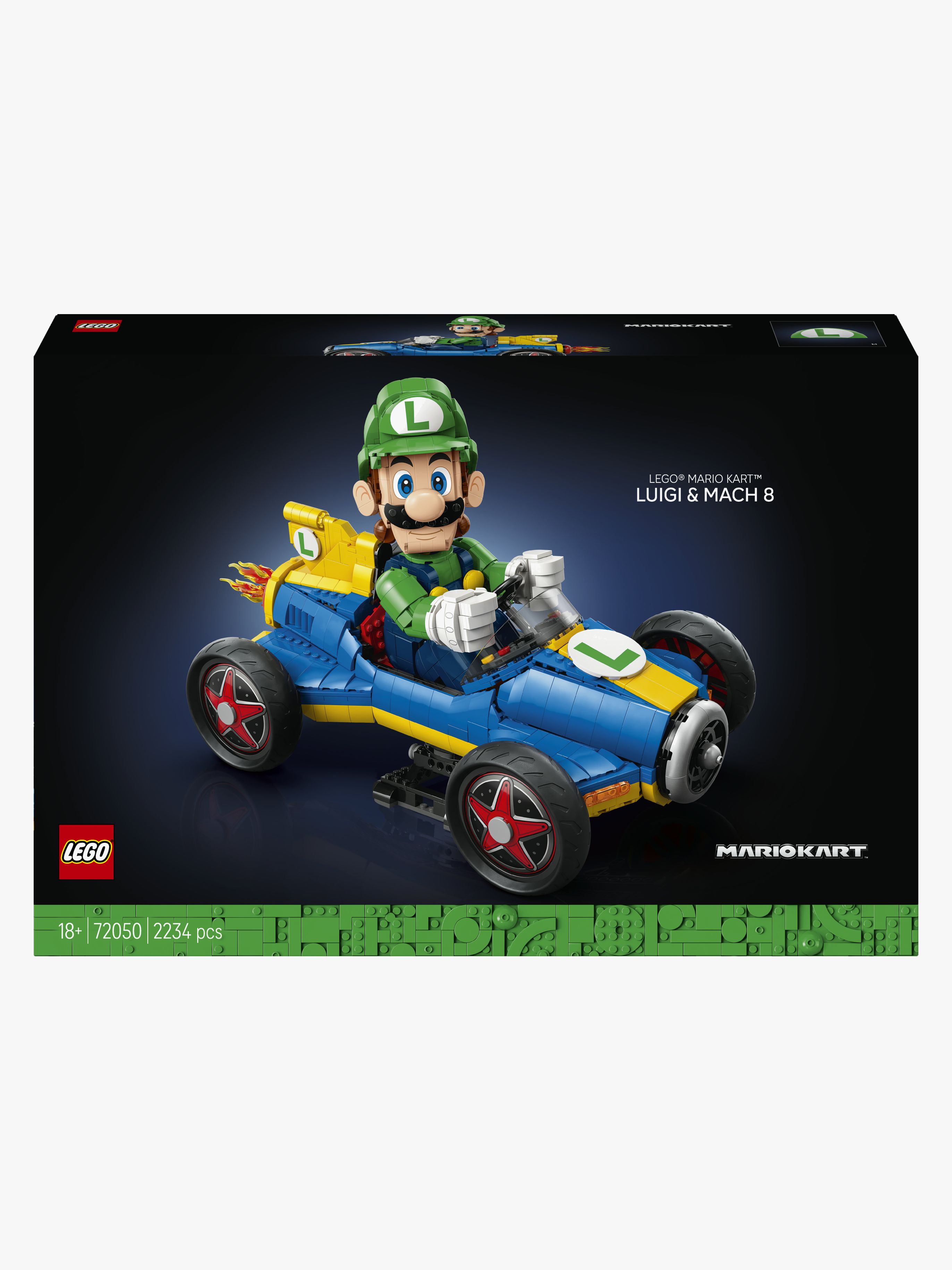 LEGO Super Mario 72050 Mario Kart – Luigi och Mach 8
