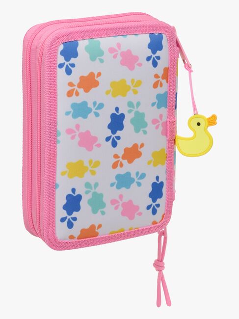 Greta Gris  Fyllt Dubbelpennfodral 29 Delar, Baby Pig