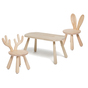 Minitude Nordic Bord Oval Stol,kanin älg