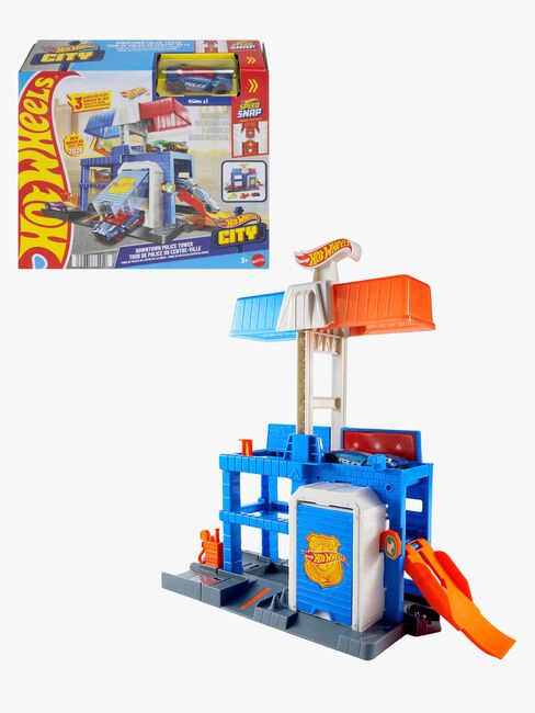 Hot Wheels City Downtown Polisstation