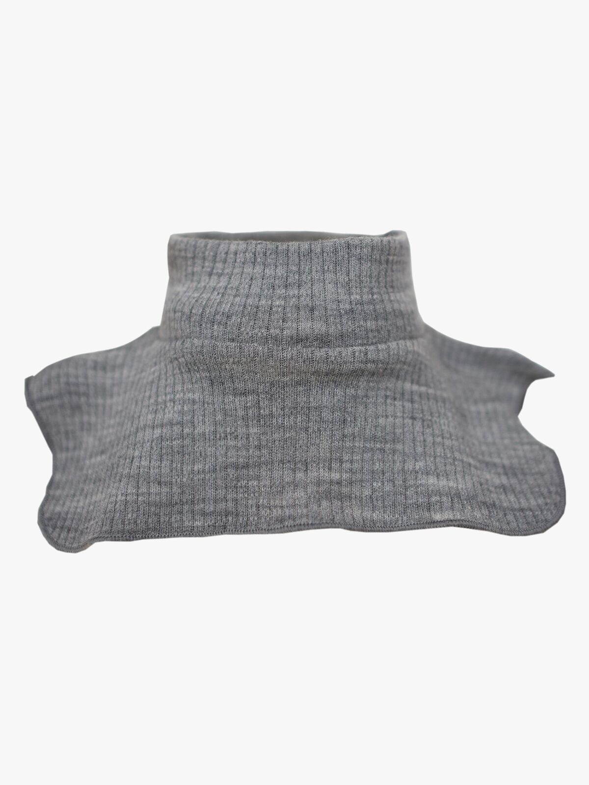 Lindberg Rib Baby Halskrage Merinoull, Grey Melange