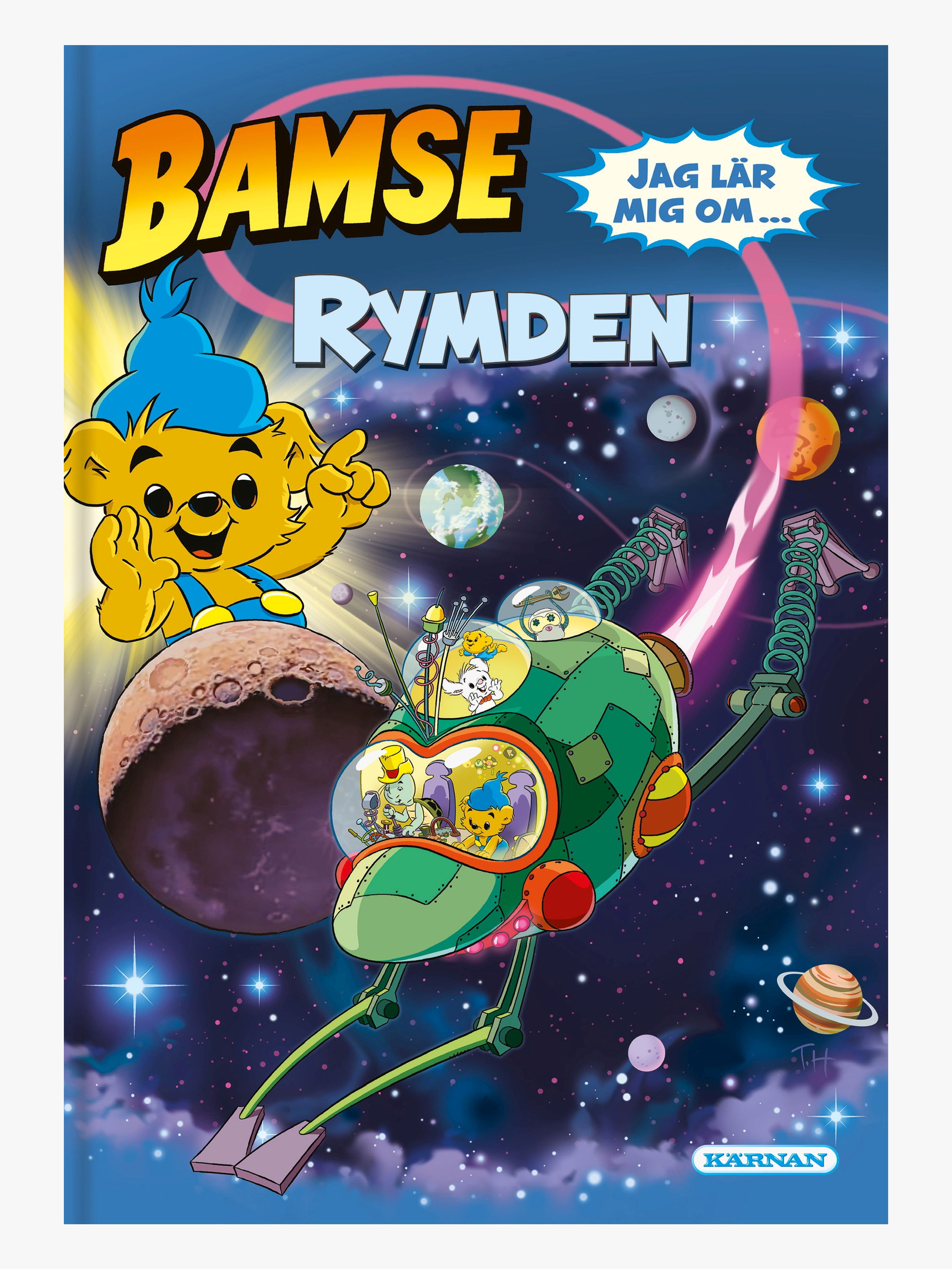 Egmont Kärnan Jag lär mig om rymden Lärande Bok