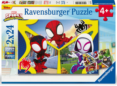 Ravensburger Spidey and His Amazing Friends Pussel 2x24 Bitar
