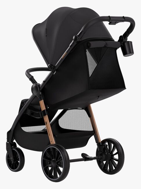 Kinderkraft Grande 2 Sittvagn, Midnight Black