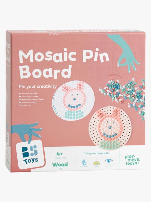 BS Toys Mosaiktavla med Peggar