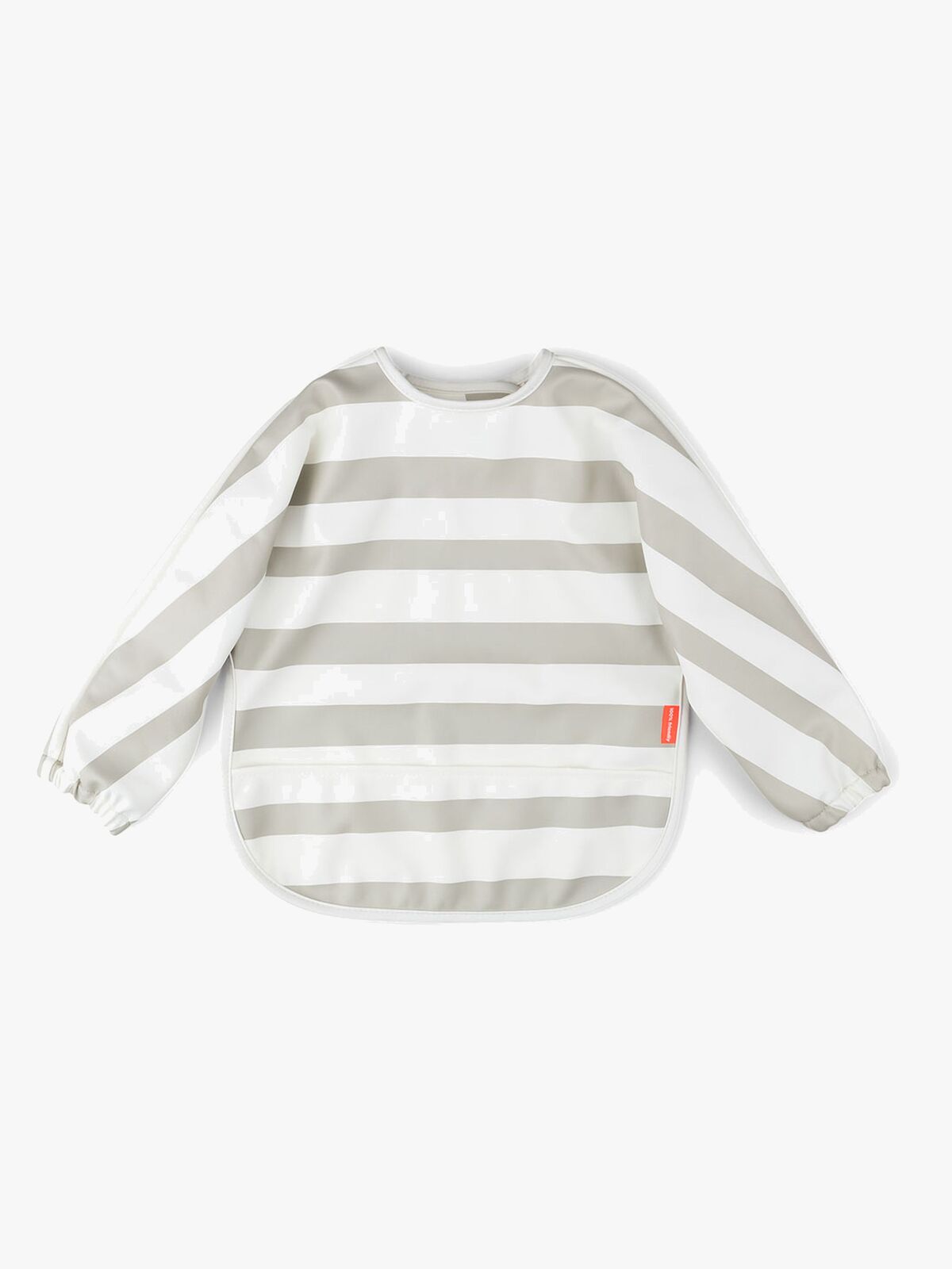 Done By Deer Långärmad Haklapp, Stripes Sand