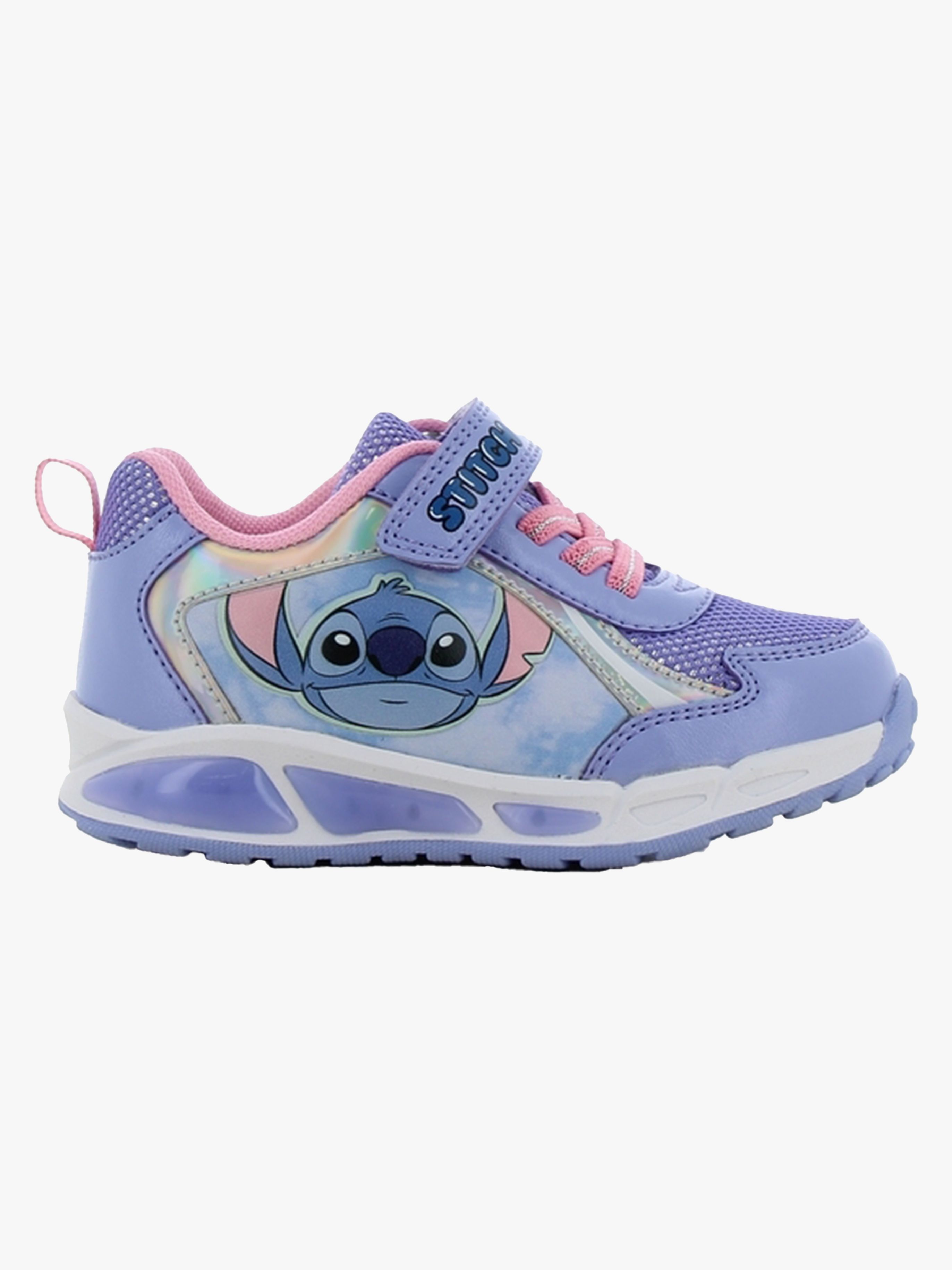 Disney Lilo &  Stitch Blinkande Sneakers Light Blue/Silver 29