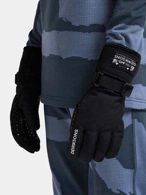 Didriksons Lovas Handschuhe, Schwarz