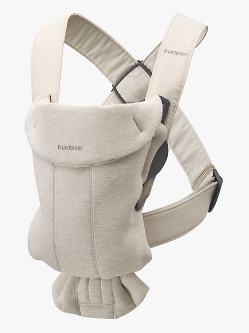 BabyBjörn Mini Bärsele 3D Jersey, Ljusbeige