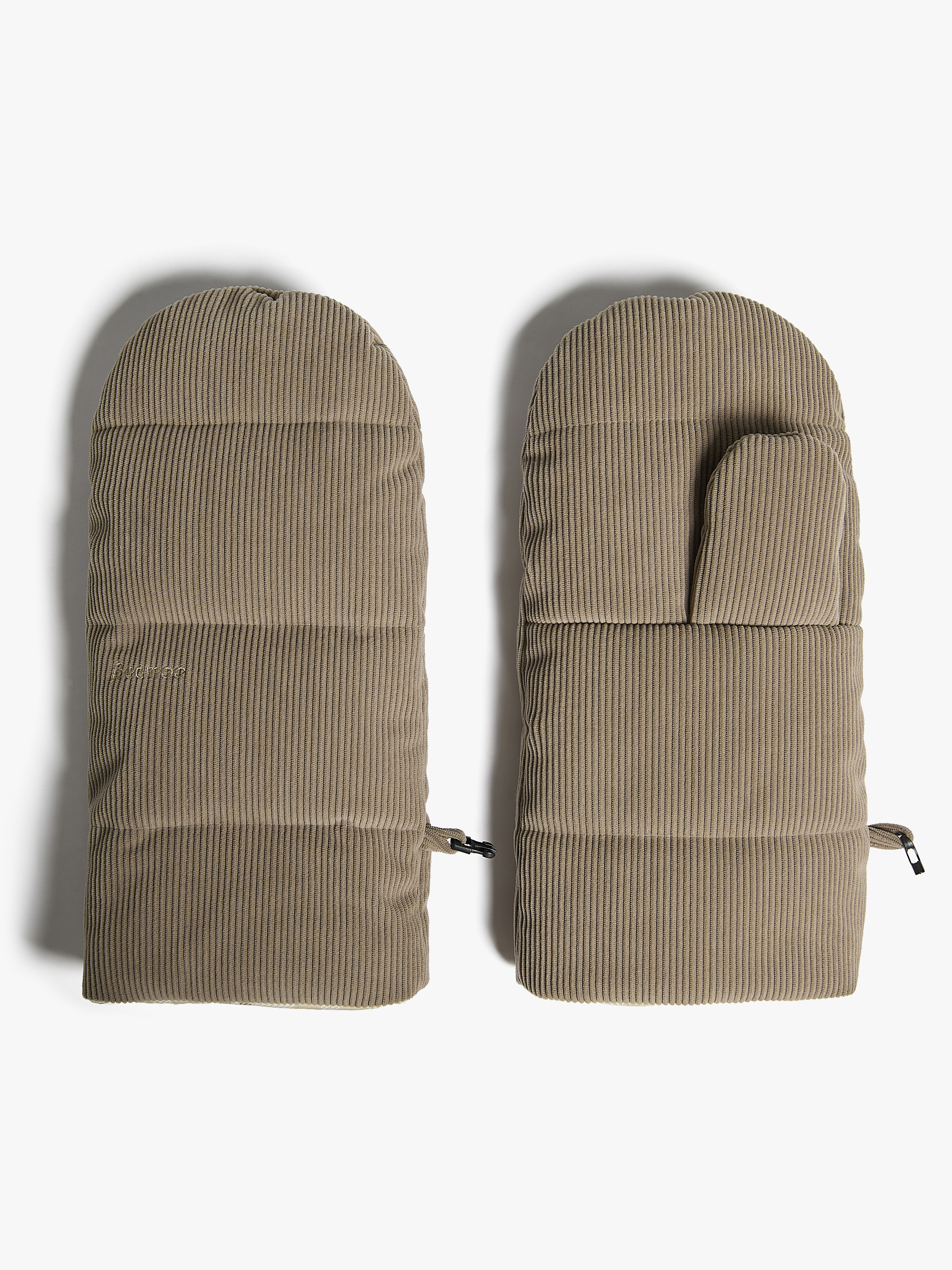 Beemoo Vagnvantar, Taupe Corduroy/Checkered