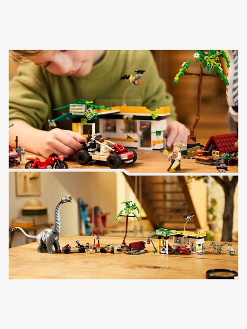 LEGO Jurassic World 76973 Spårningsuppdrag med raptor och titanosaurus