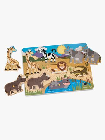 Melissa & Doug Knoppussel Safari 7 bitar