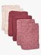 Pippi Muslinfiltar 6-Pack, Old Rose