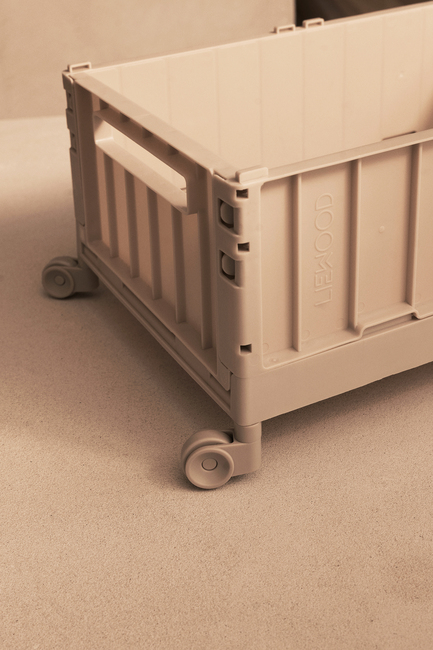 LIEWOOD Weston Förvaringslåda med Hjul M, Sandy