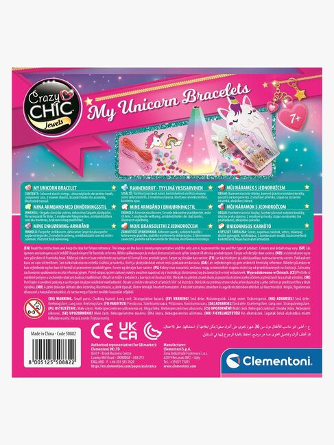 Clementoni Crazy Chic Pysselset Glow in the dark