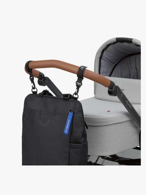 Lässig Conversion Skötväska Ryggsäck, Black