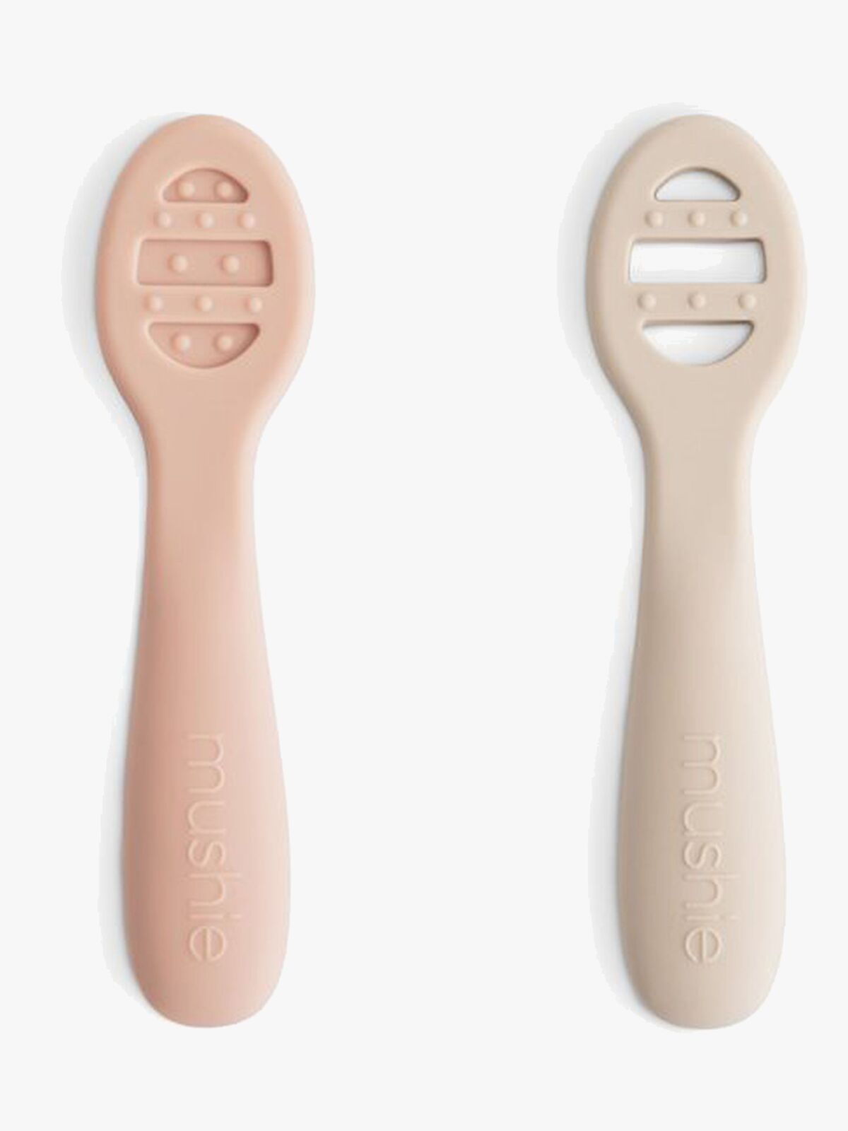 Mushie Nybörjarsked 2-Pack, Blush/Shifting Sand