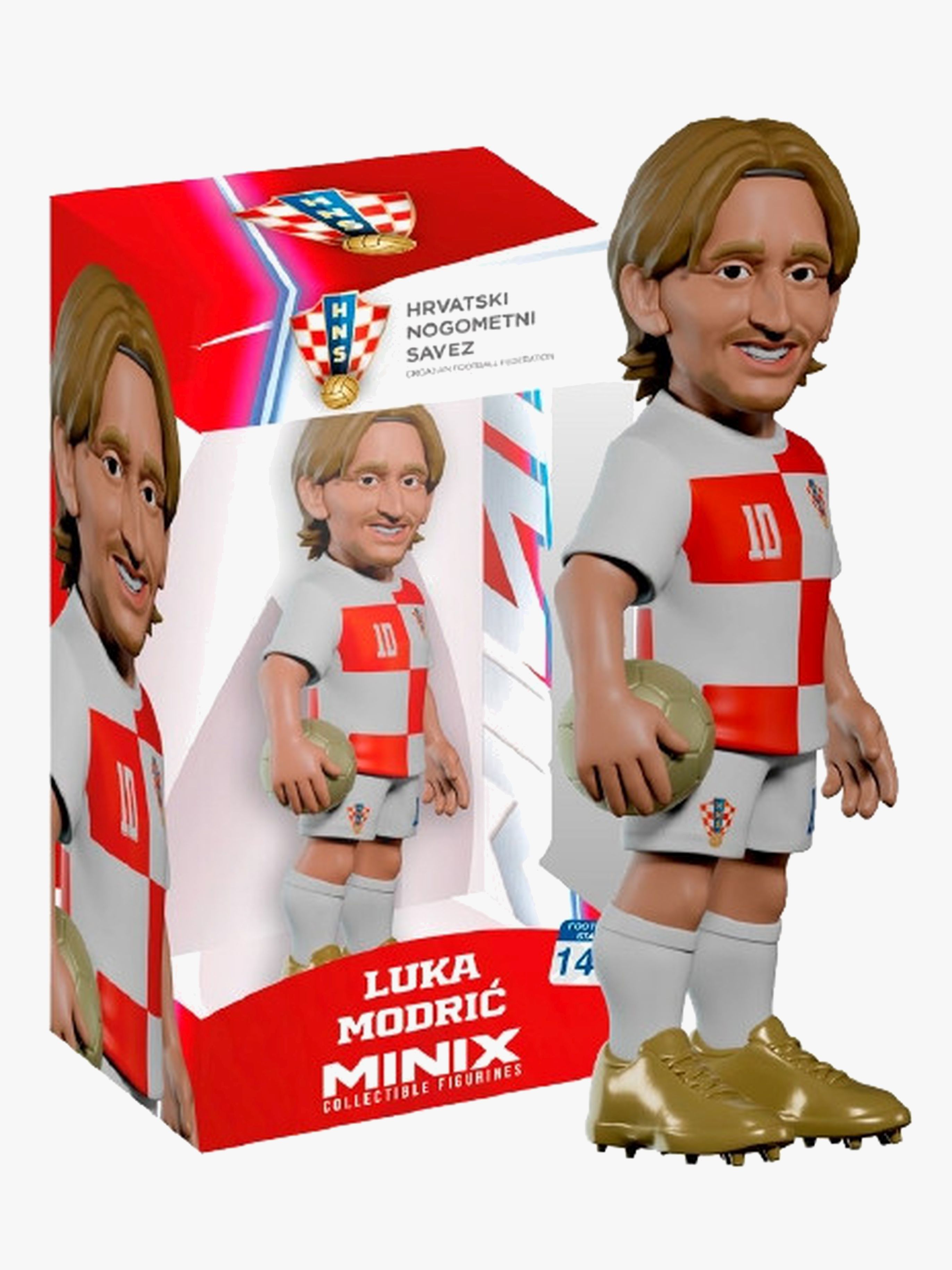 Minix Fotboll Samlarfigur Modric Croatia