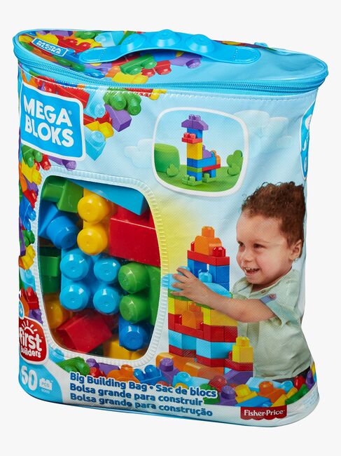 Mega Bloks Stor Byggväska First Builders 60 Bitar