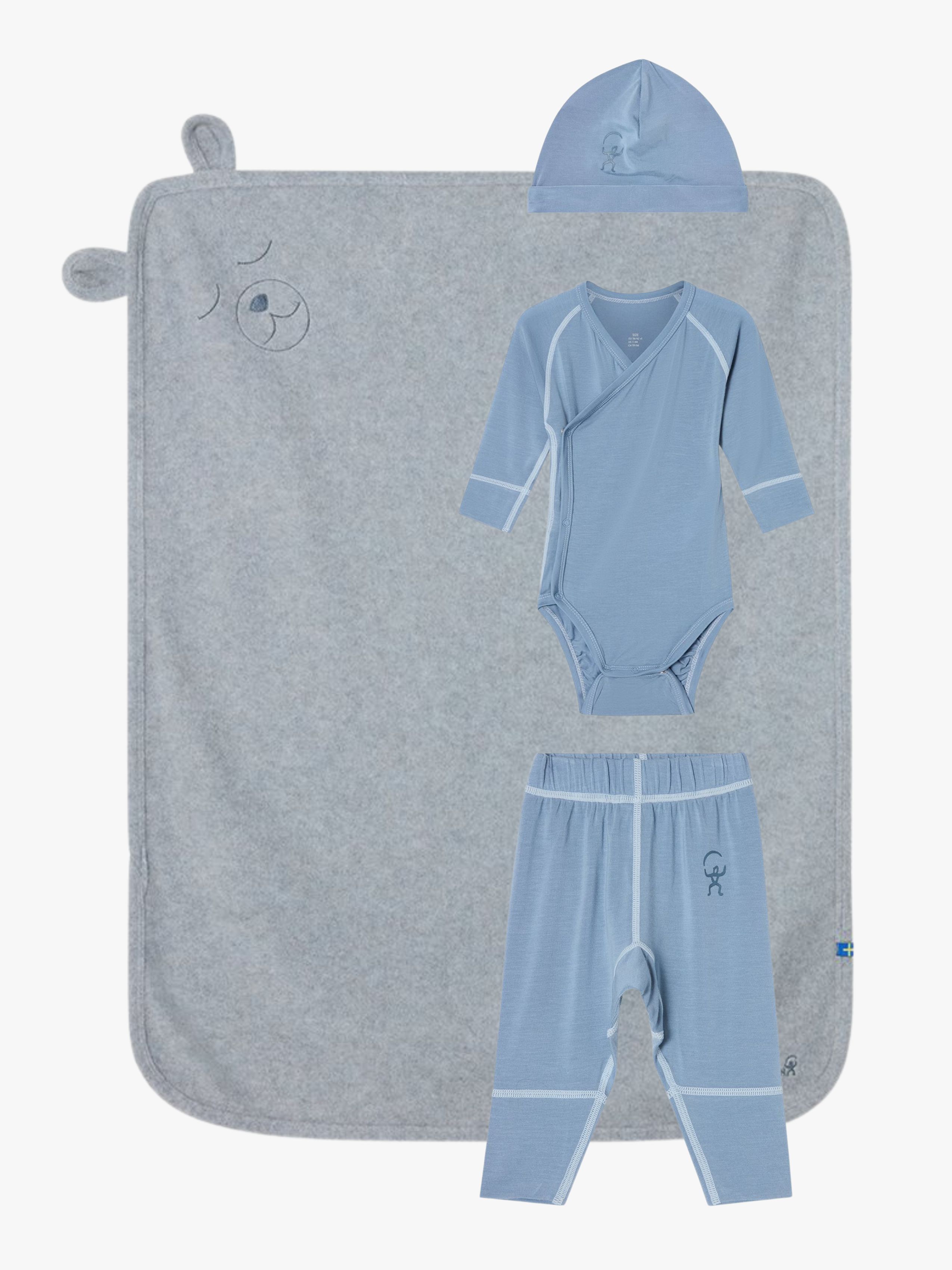 Isbjörn of Sweden KOALA Cozy Kit Baby, Lagoon, 80-86