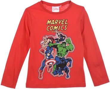 Marvels Avengers Classic Långärmad T-shirt, Red