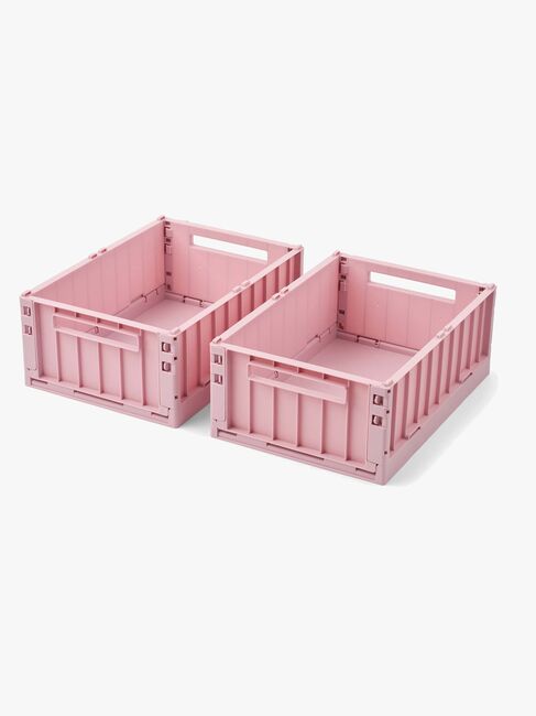 Liewood Weston Storage Boxes M 2-Pack, Rose Blush LW14677-2775-3133_1.jpg