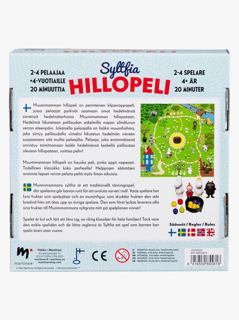 Mumin Barnspel Muminmammans Syltfia