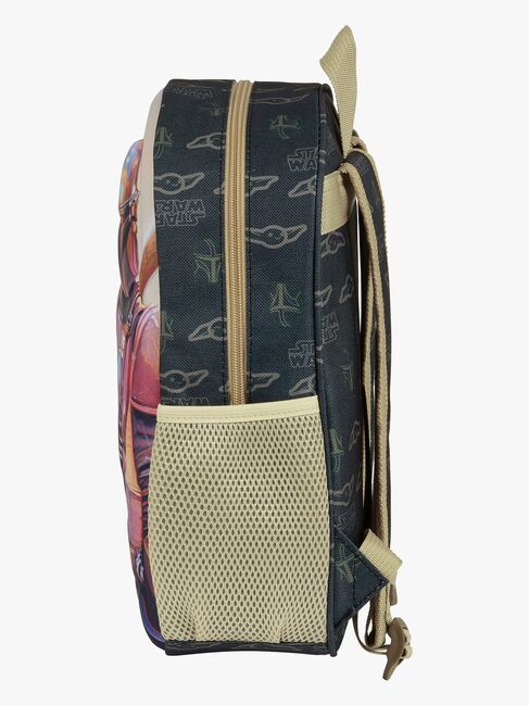 Star Wars 3D Ryggsäck 8.5L The Mandalorian, Svart/sand