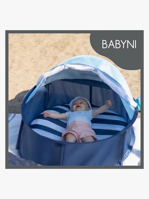 BabyMoov UV-Tält, Blue/White