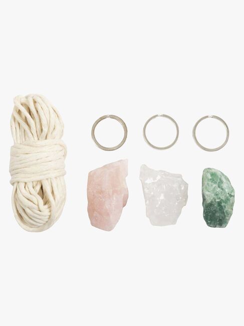 Creativ Company Pysselset Mini Makramé Nyckelringar