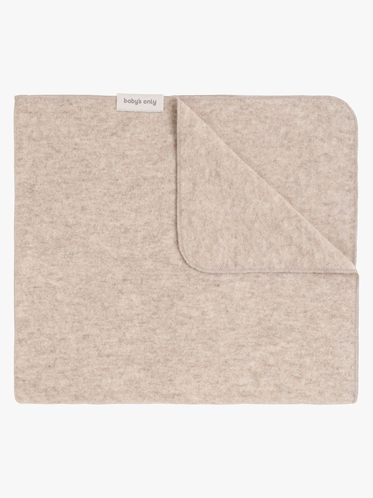 Baby's Only Baby Crib Filt Merinoull TOG 1, Brushed Ecru