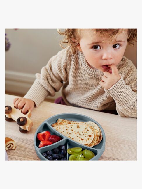 Everyday Baby Tallrik Silikon, Grön