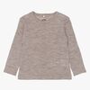 Mikk-Line  Långärmad T-shirt Baby Merinoull, Melange Denver
