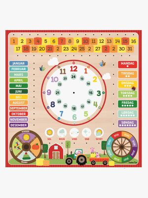 Barbo Toys Læringstavle Kalender