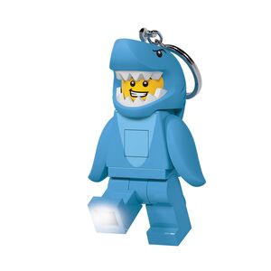 LEGO Iconic Shark Suit Guy Nyckelring med LED-lampa