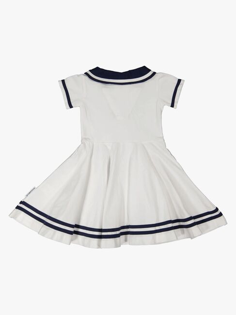 Geggamoja Seglarklänning, Vit