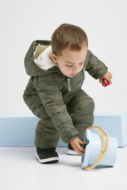 Nordbjørn Pilecub Babyoverall, Green Thyme