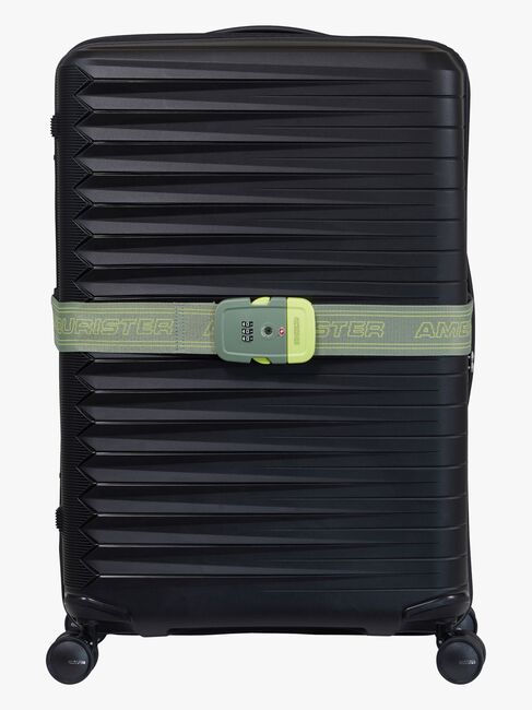 American Tourister TSA Bagagerem, Olive/Lime