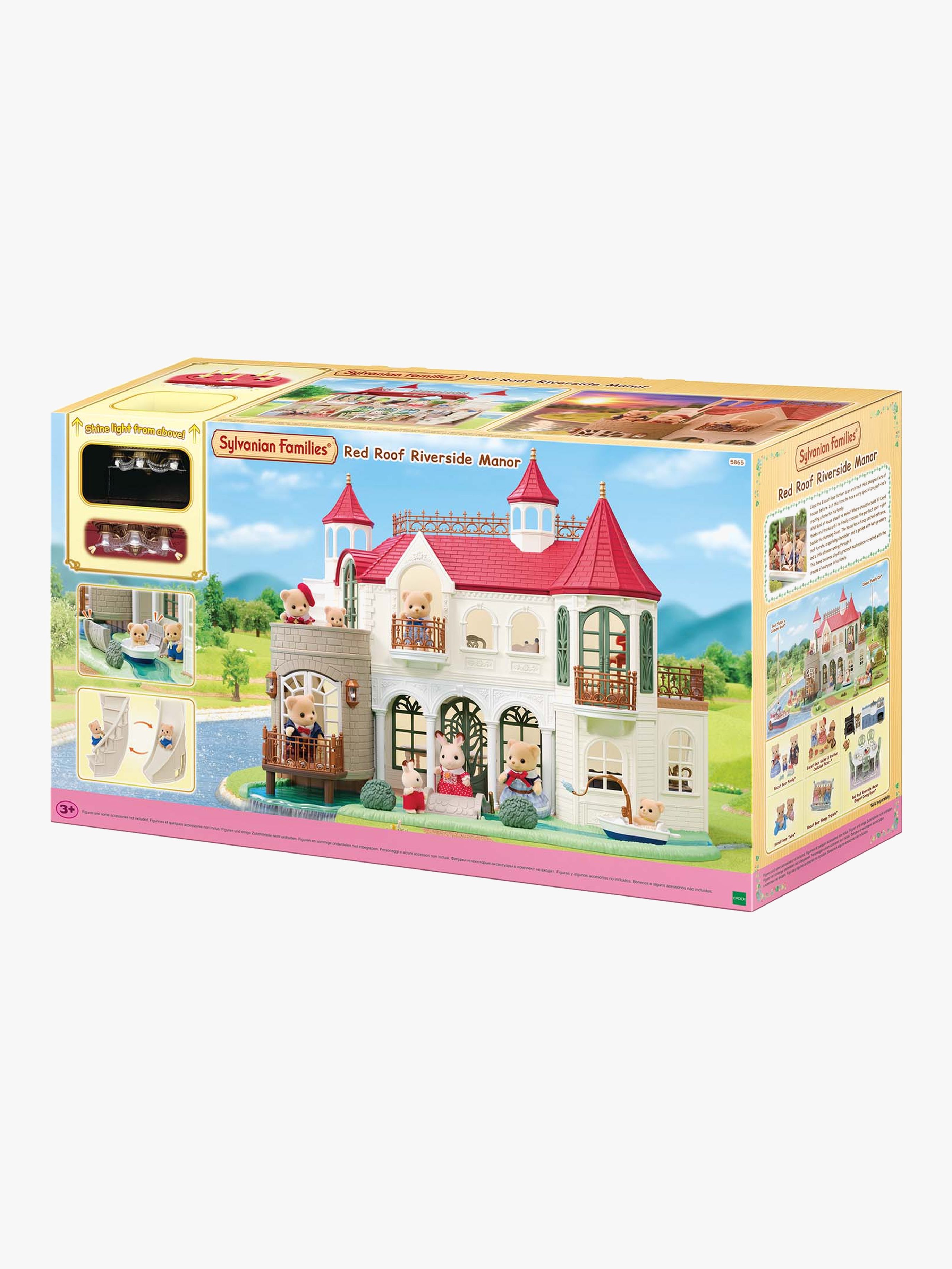 Sylvanian Families Red Roof Riverside Manor Herrgård