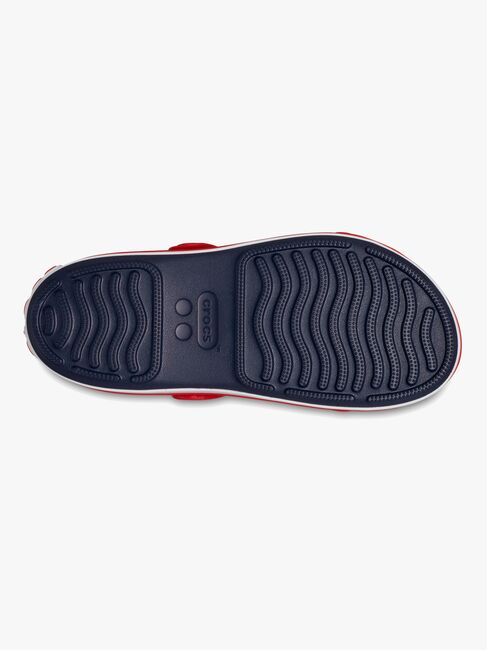 Crocs Crocband Cruiser Tofflor, Navy/Varsity Red