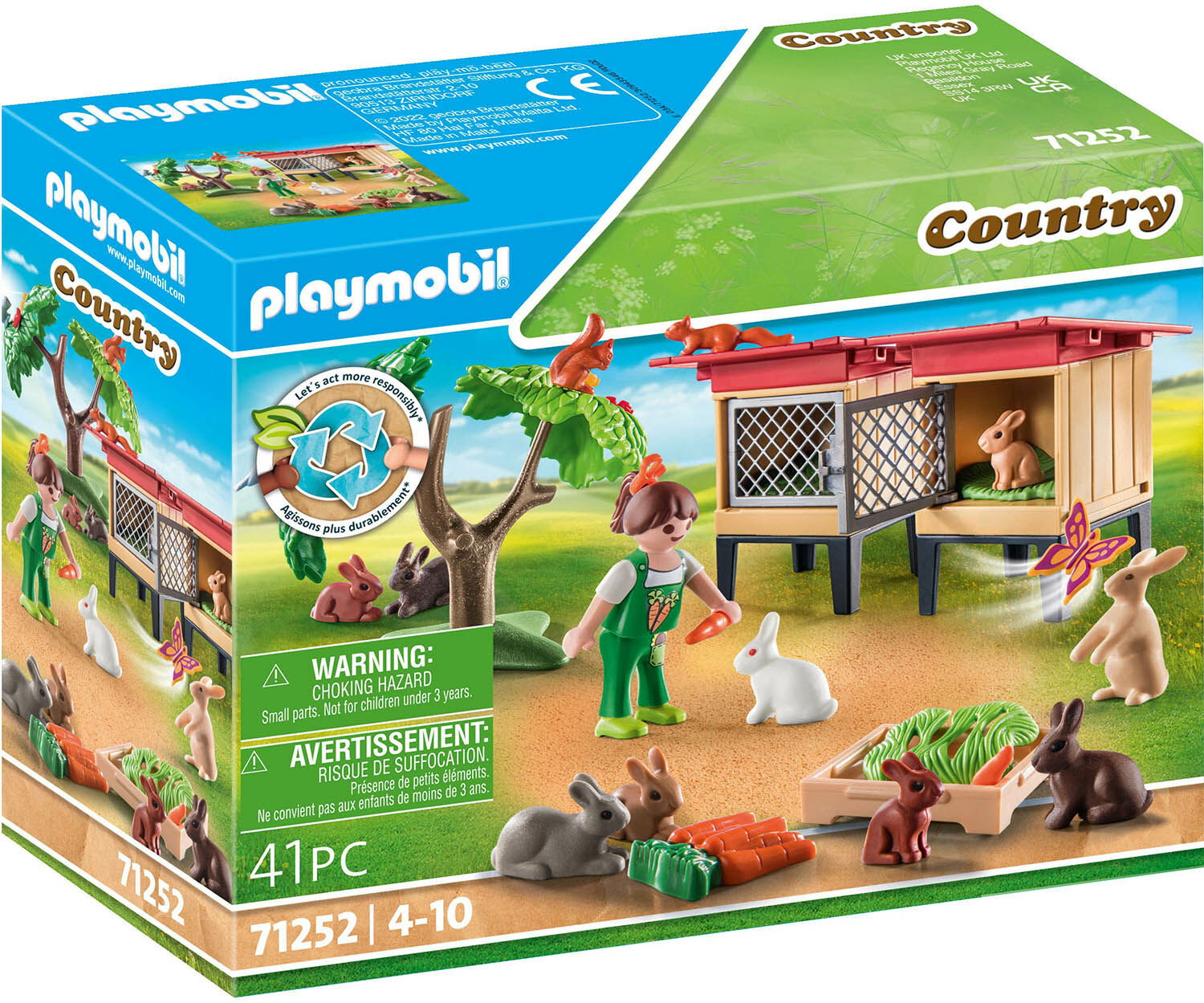 Playmobil 71252 Country Kaninhus