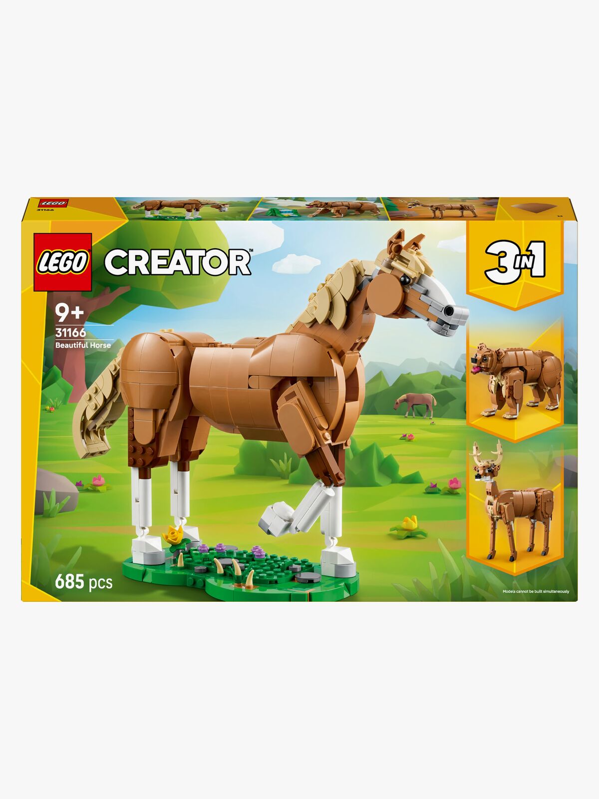 LEGO Creator 31166 Vacker häst
