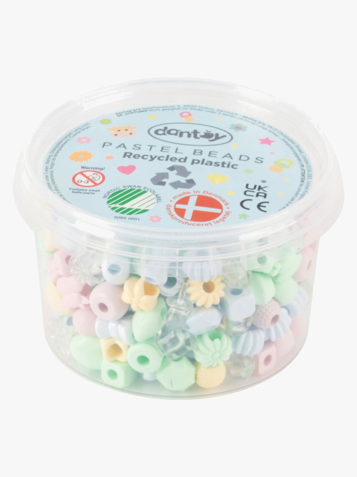 Dantoy Pastel Pärlor Small 280 st
