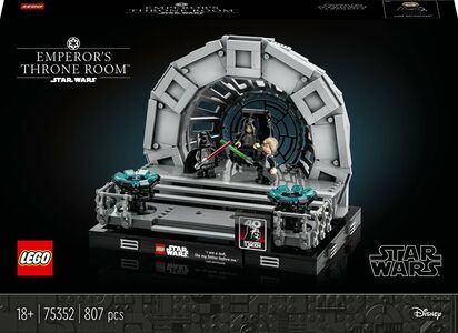 LEGO Star Wars 75352 Emperor's Throne Room Diorama