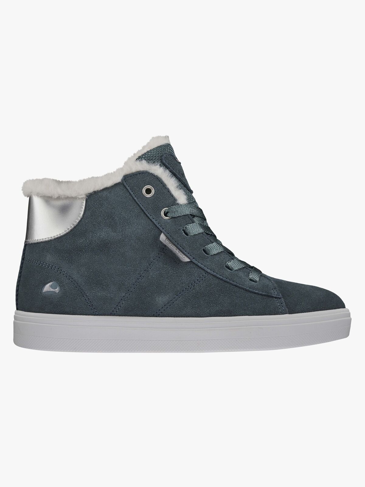 Viking Anna Mid Warm WP Fodrad Sneakers, Bluegreen