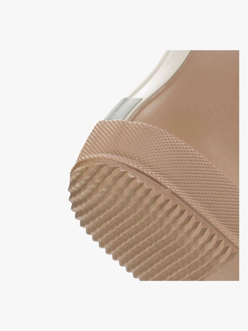 Viking Alv Paw Print Barefoot Gummistövlar, Beige