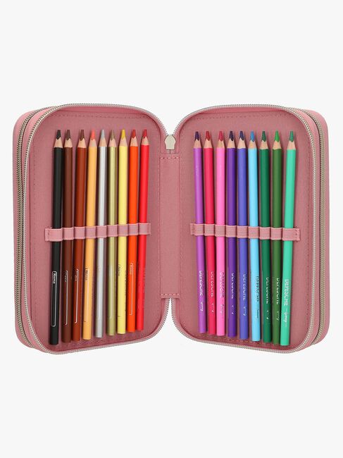 Miss Melody Trippelpennfodral Dusty Rose