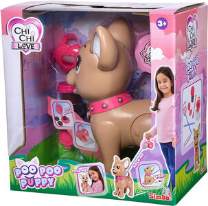 ChiChi Love Poo Poo Interaktiv Leksak Hund