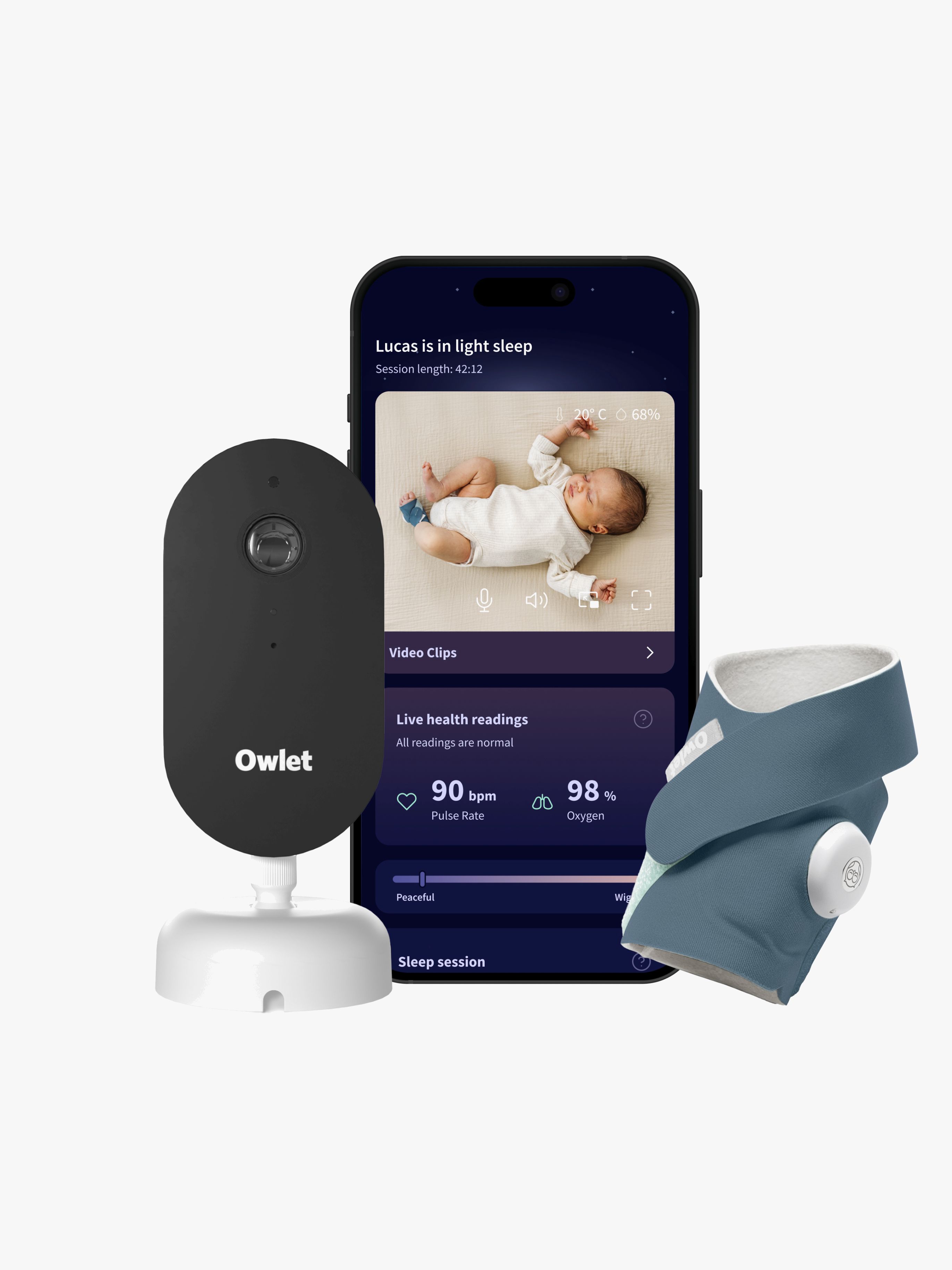 Owlet DreamSight Duo (Bedtime Blue)